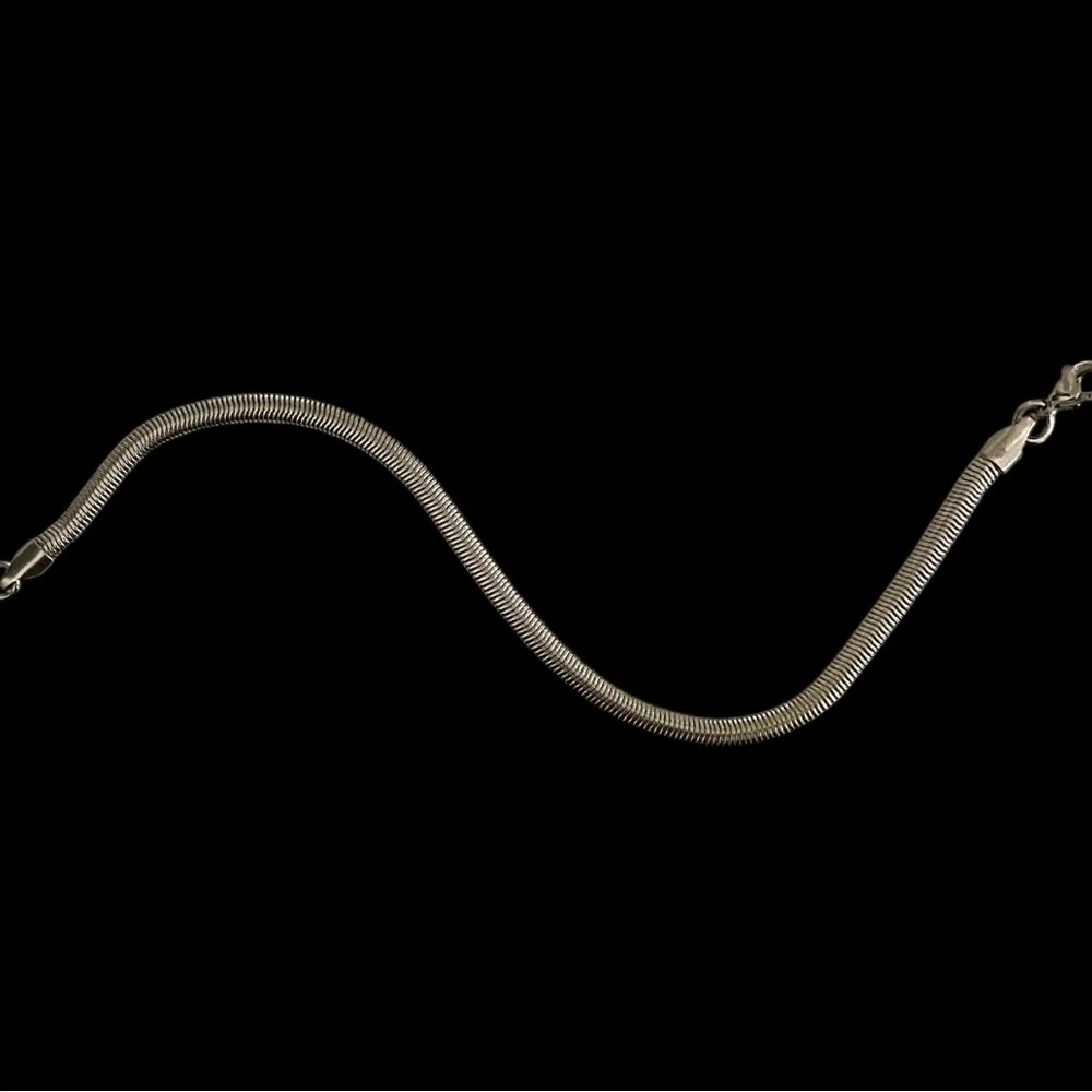 Herringbone Stainless Steel 8.3 inch long and 4mm width bracelet - Final Price!